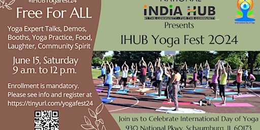 Primaire afbeelding van Free IHUB Yoga Fest 2024