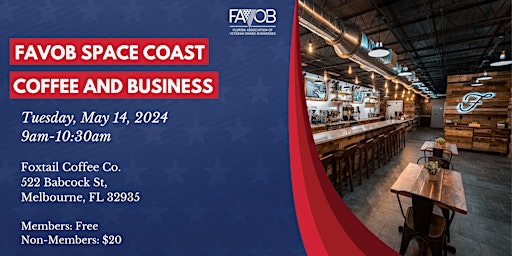 FAVOB Space Coast Coffee and Business primary image