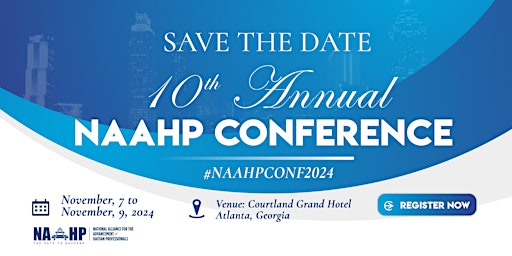 Primaire afbeelding van 10th Annual NAAHP Conference Exhibitors