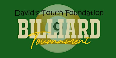 David's Touch Foundation Billiard Tournament  primärbild