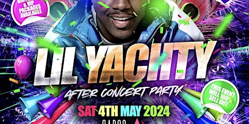 Imagem principal do evento Lil Yachty - Manchester After Concert Party