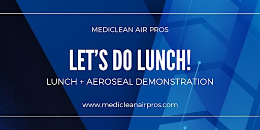 Aeroseal Lunch & Learn  primärbild