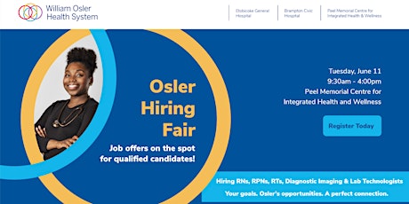 Osler Hiring Fair (William Osler Health System)