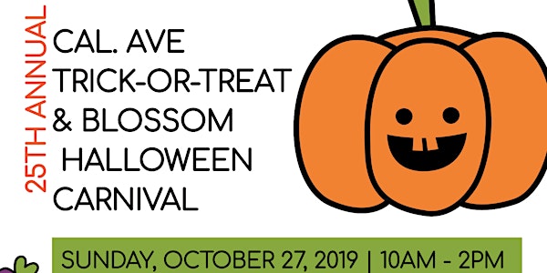 25th Annual California Ave Trick-or-Treat & Blossom Halloween Carnival