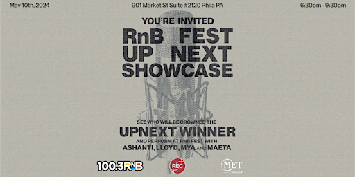 Hauptbild für RnB Fest 2024 UpNext Showcase