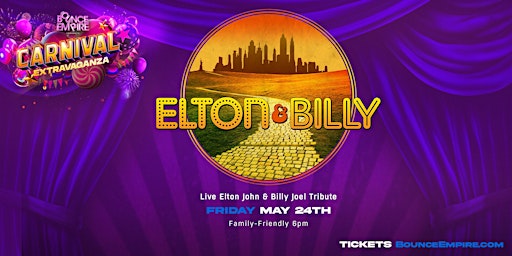 Imagen principal de Elton & Billy, The Tribute | Family-Friendly Show + All Day Pass