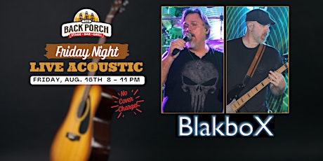 Friday Night LIVE Acoustic with Blakbox