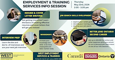 Employment and training services at West Neighborhood House primary image