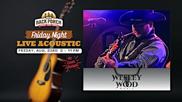 Friday Night LIVE Acoustic with Wesley Wood  primärbild