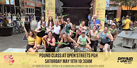 POUND® Class at Open Streets PGH!