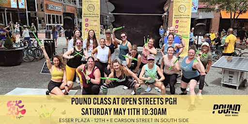 Primaire afbeelding van POUND® Class at Open Streets PGH!
