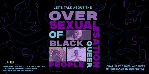 Primaire afbeelding van The Oversexualisation of Black Queer People - Black Queer Connect Session