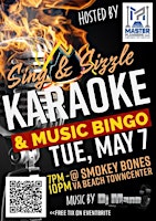 Imagem principal do evento Sing & Sizzle Karaoke & Music Bingo@Smokey Bones(TownCenter)