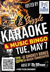 Sing & Sizzle Karaoke & Music Bingo@Smokey Bones(TownCenter)