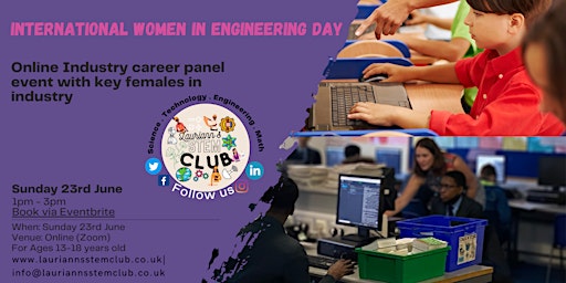 Primaire afbeelding van International Women in Engineering Day Online Career Panel Event