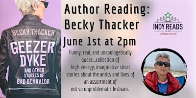Author Reading: Becky Thacker  primärbild