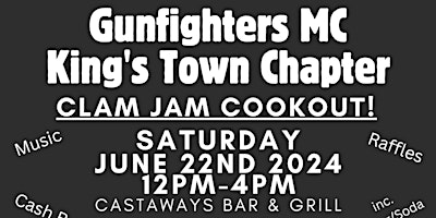 Image principale de Gunfighters MC King's Town Chapter Clam Jam