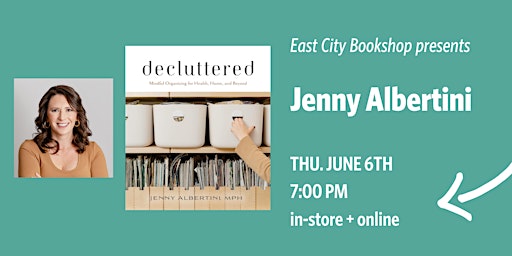 Hybrid Event: Jenny Albertini, Decluttered primary image