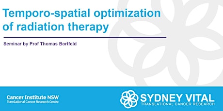 Temporo-spatial optimization of radiation therapy primary image