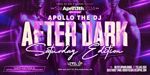 Imagem principal do evento Apollo The DJ: After Dark