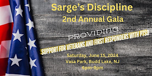 Sarge's Discipline 2nd Annual Gala primary image