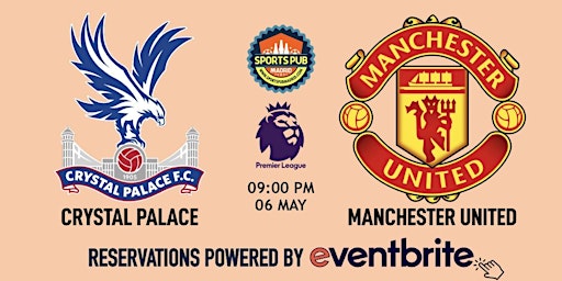 Imagem principal do evento Crystal Palace v Manchester United | Premier League - Sports Pub La Latina