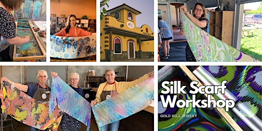 Primaire afbeelding van Create a Silk Scarf, SIP & DIP Workshop- Oliver