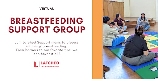 Imagem principal do evento Breastfeeding Support Group - Virtual