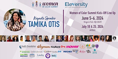 Primaire afbeelding van Women Of Color Summit Kick-Off Event!