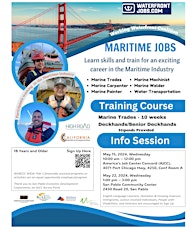 Imagen principal de Marine Trades Skills Training & Jobs Info Session