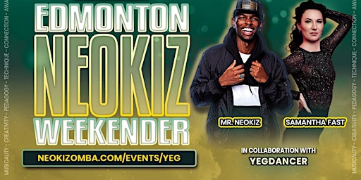 Imagem principal do evento Neokiz Edmonton: KiZouk Social with Charles, Samantha, and DJ James Blaq
