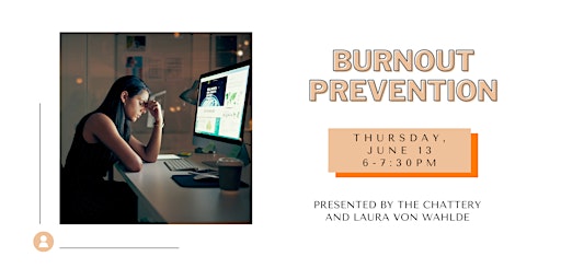 Primaire afbeelding van Burnout Prevention - IN-PERSON CLASS
