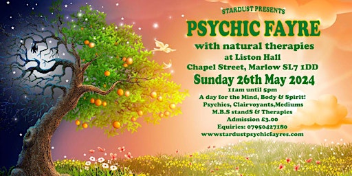 Psychic  Fayre with Natural Therapies in Marlow  primärbild