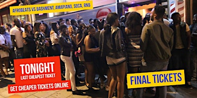 Imagen principal de Tonight SOCA  VS AFROBEATS - BASHMENT - AMAPIANO Plus Vip Booths, PamPam