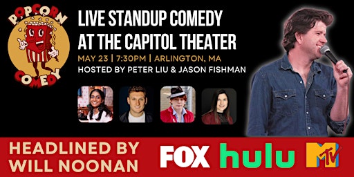 Popcorn Comedy with Will Noonan (FOX, Hulu)  primärbild