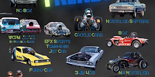 Image principale de Nostalgia Car Show at the Drags