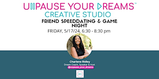 Primaire afbeelding van Girl's Night Out--Friend Speed Dating & Game Night