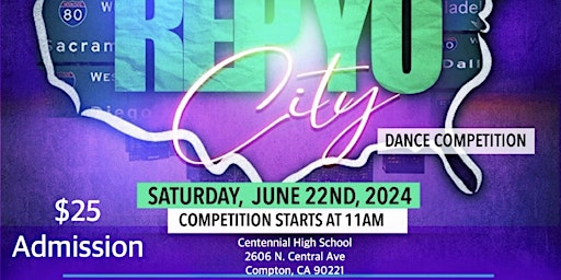 Imagem principal do evento Rep Yo City Dance Competition