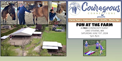 Fun at the Farm presented by Courageous Connections primary image