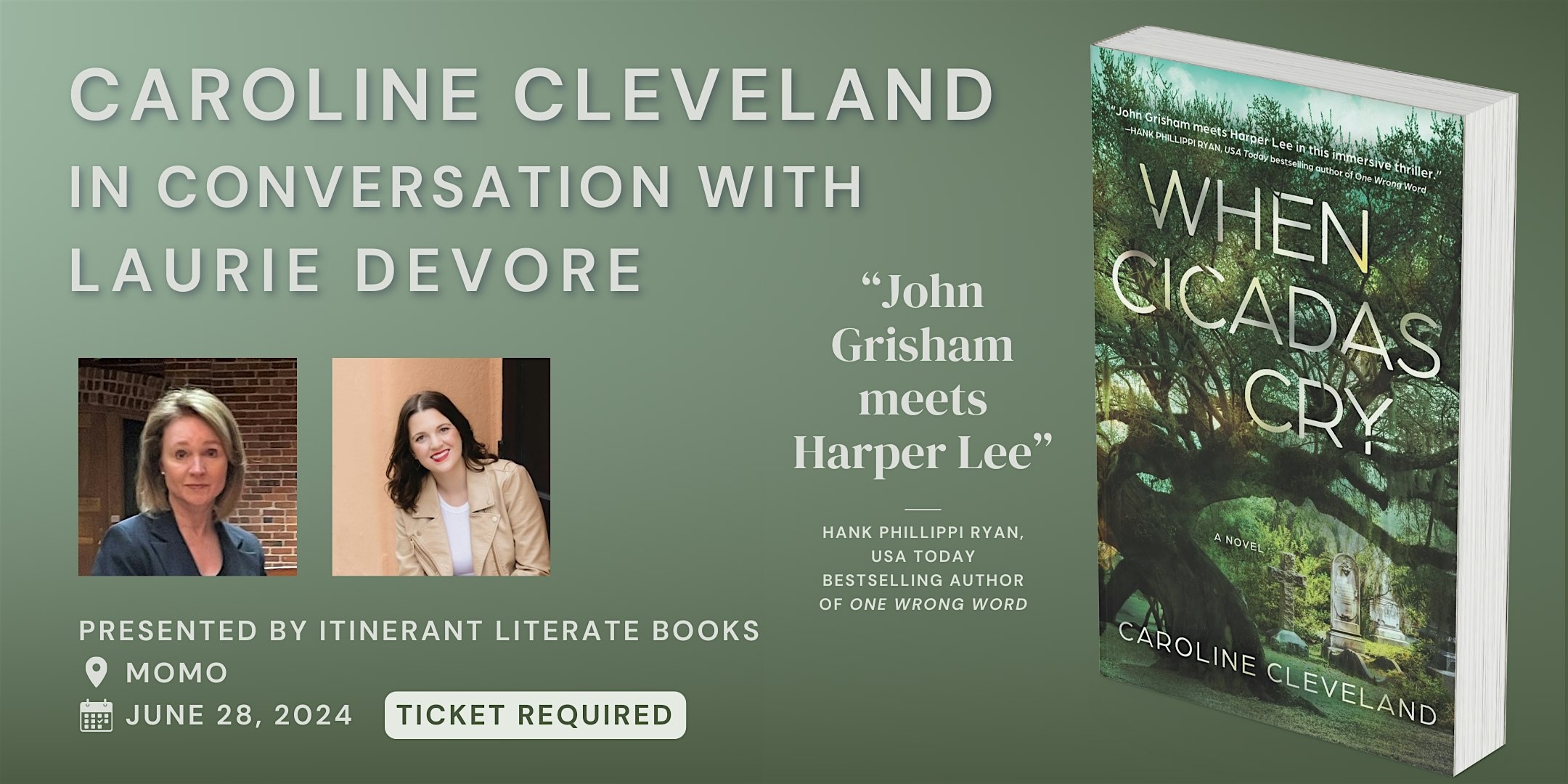 Meet the Authors: Caroline Cleveland in Conversation with Laurie Devore
