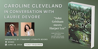 Imagen principal de Meet the Authors: Caroline Cleveland in Conversation with Laurie Devore