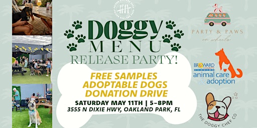 Imagem principal do evento Doggy Menu Release Party