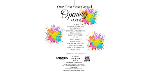 Hauptbild für First Year Anniversary Grand Opening Art Exhibition