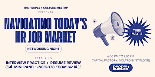 People & Culture Networking Night: Navigating Today's HR Job Market primary image