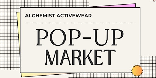 Alchemist Activewear POP-UP Market primary image