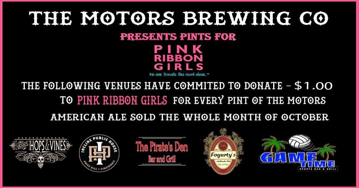 Pints for Pink Ribbon Girls