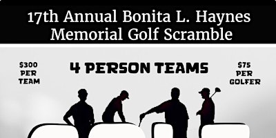 Primaire afbeelding van 17th Annual Bonita L. Haynes Memorial Golf Scramble