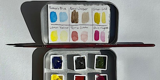 Build Your Own Travel Watercolor Palette - @Purpose Brewing primary image