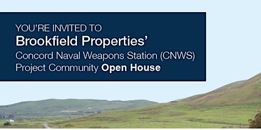 Imagem principal do evento Brookfield Properties CNWS Reuse Project Community Open House