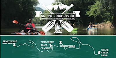 Imagem principal do evento South Fork 25 Mile Overnight Paddle